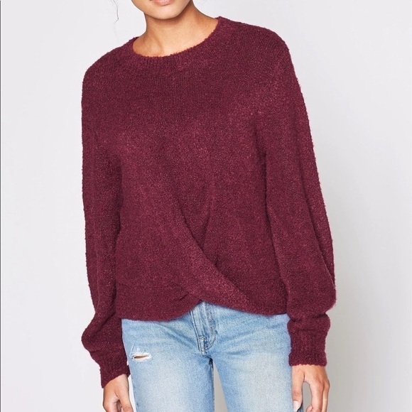 NWT. Joie XS Stavan Wool Alpaca Fuzzy Purple Sweater. - Picture 1 of 10